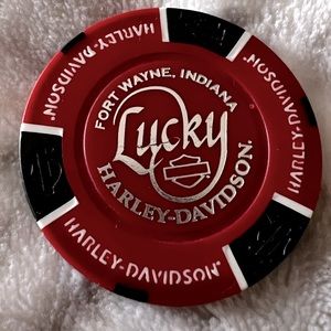 Harley Davidson poker chip